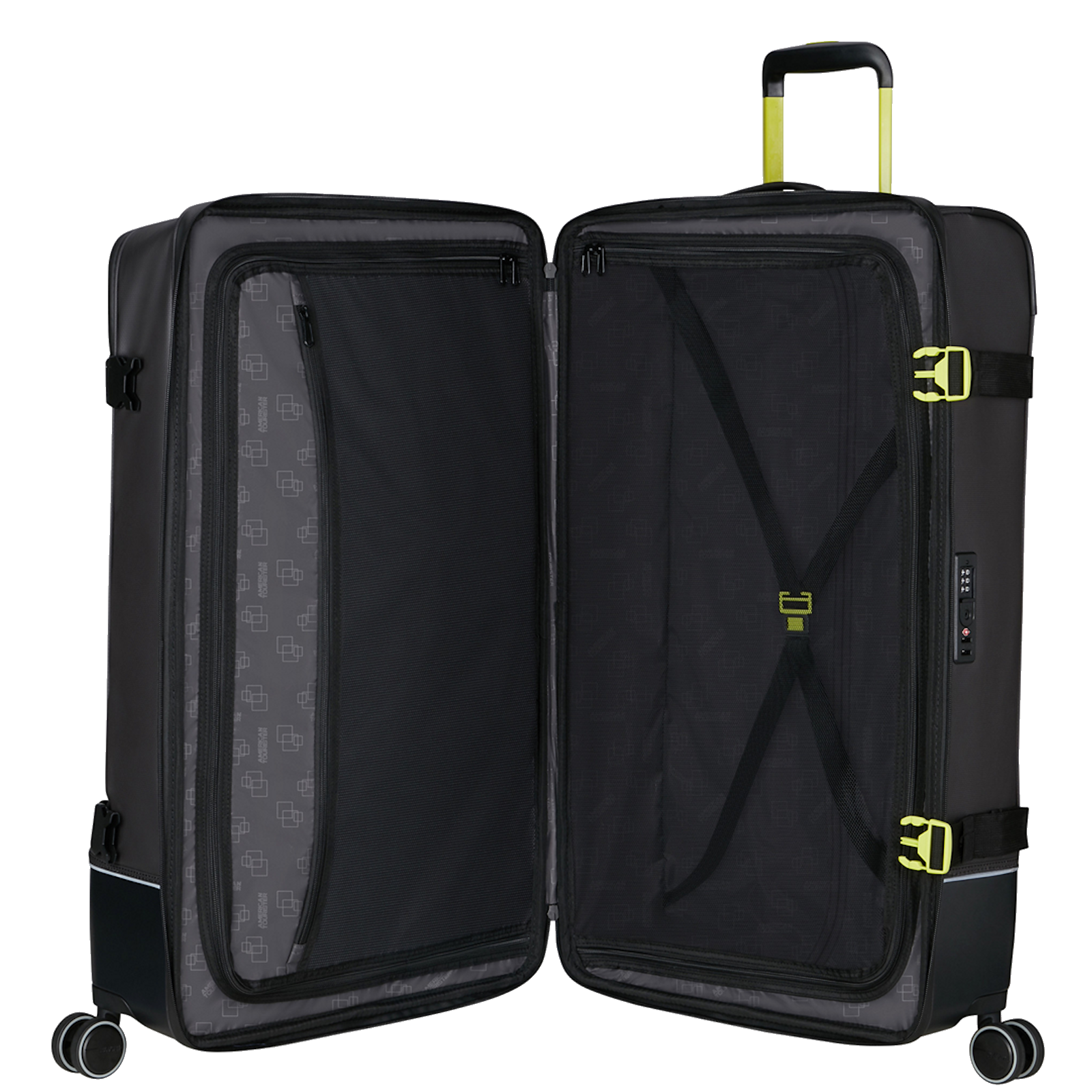 
American Tourister Urban Track Spinner Duffle Coat L Black/Lime