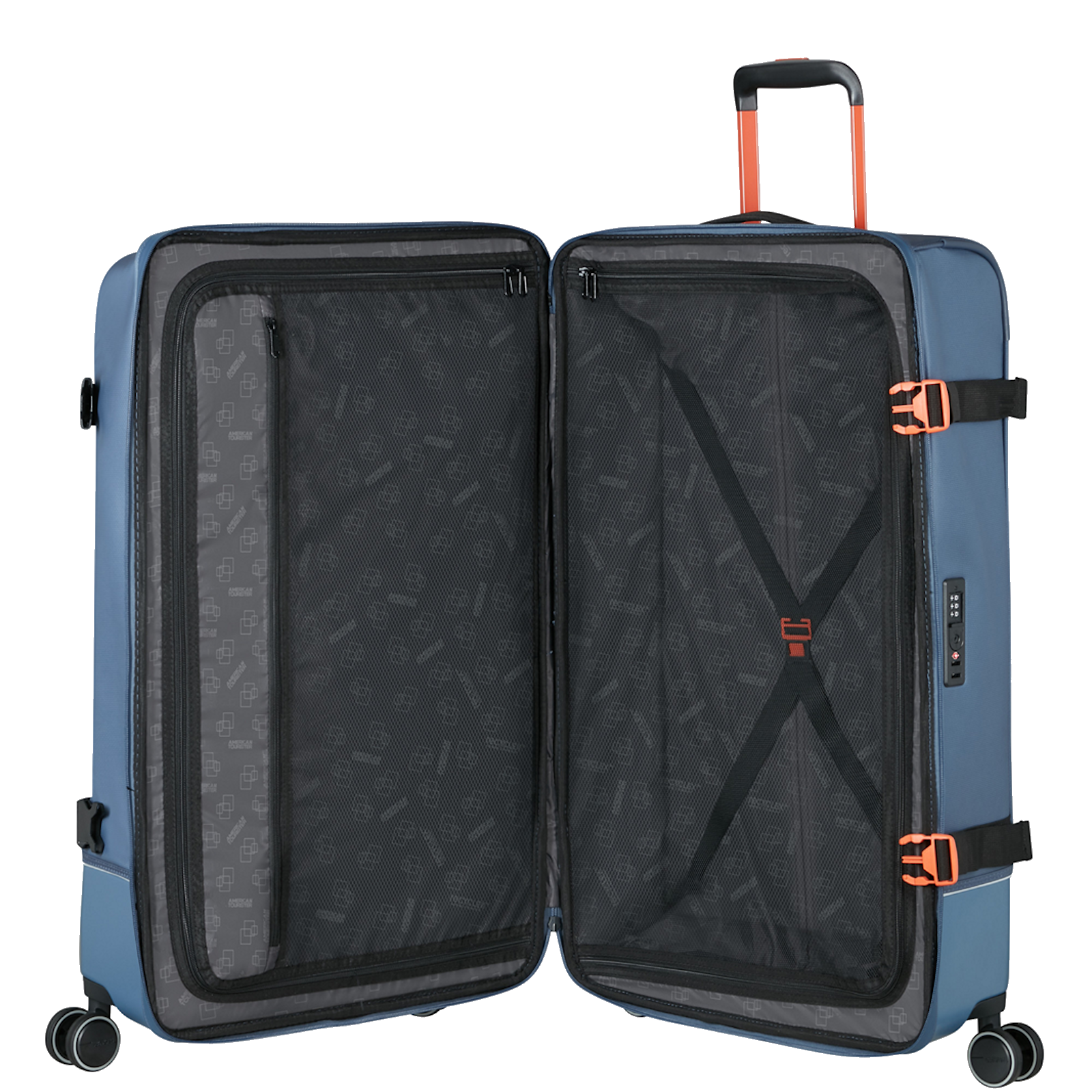 
American Tourister Urban Track Spinner Duffle Coat L Navy/Orange