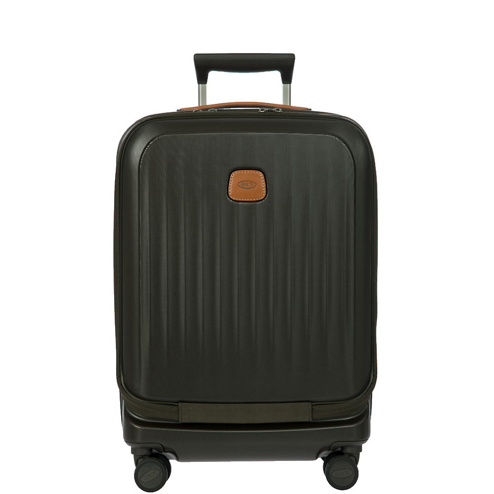 
Bric's Taormina 55cm Front Pocket Cabin Suitcase Olive