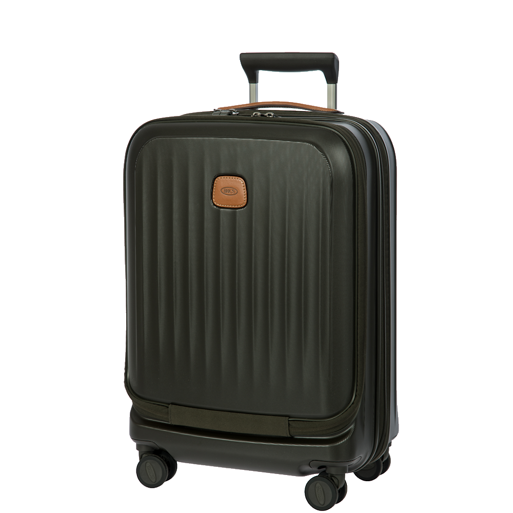 
Bric's Taormina 55cm Front Pocket Cabin Suitcase Olive