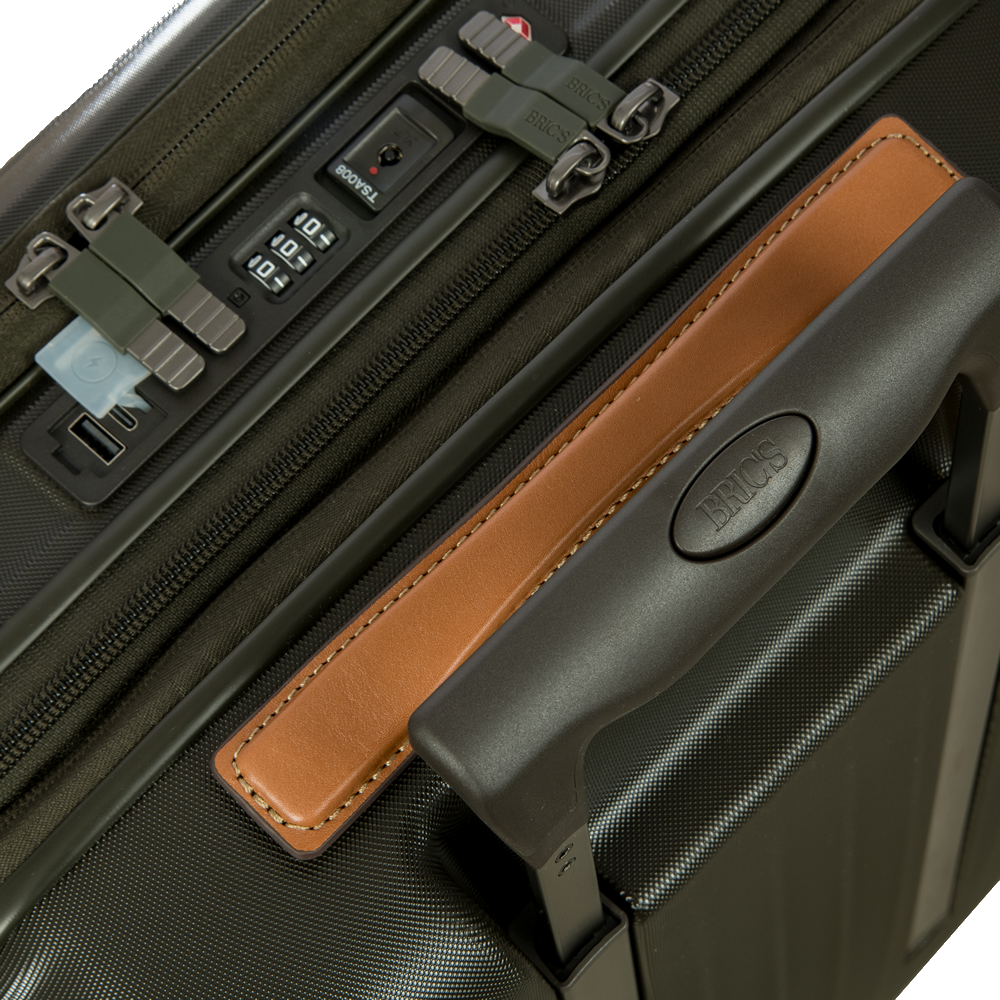 
Bric's Taormina 55cm Front Pocket Cabin Suitcase Olive
