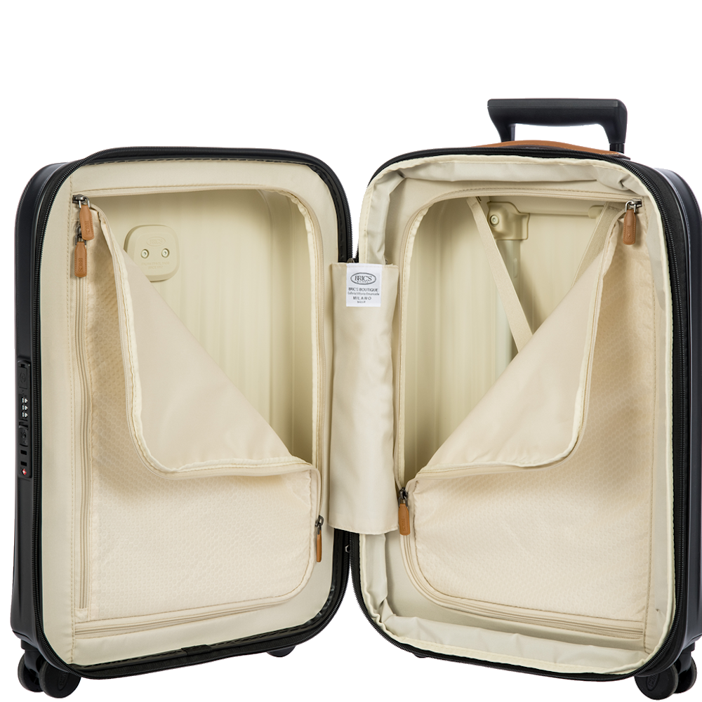 
Bric's Taormina 55cm Expandable Cabin Suitcase Black