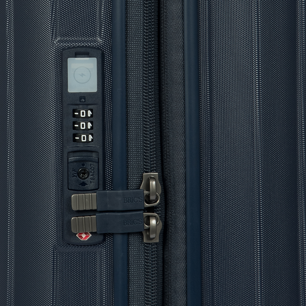 
Bric's Taormina 55cm Expandable Cabin Suitcase Blue