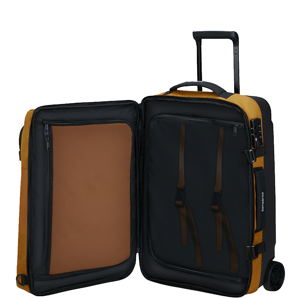 
Samsonite Armox 55cm Wheeled Duffle/Backpack Ochre