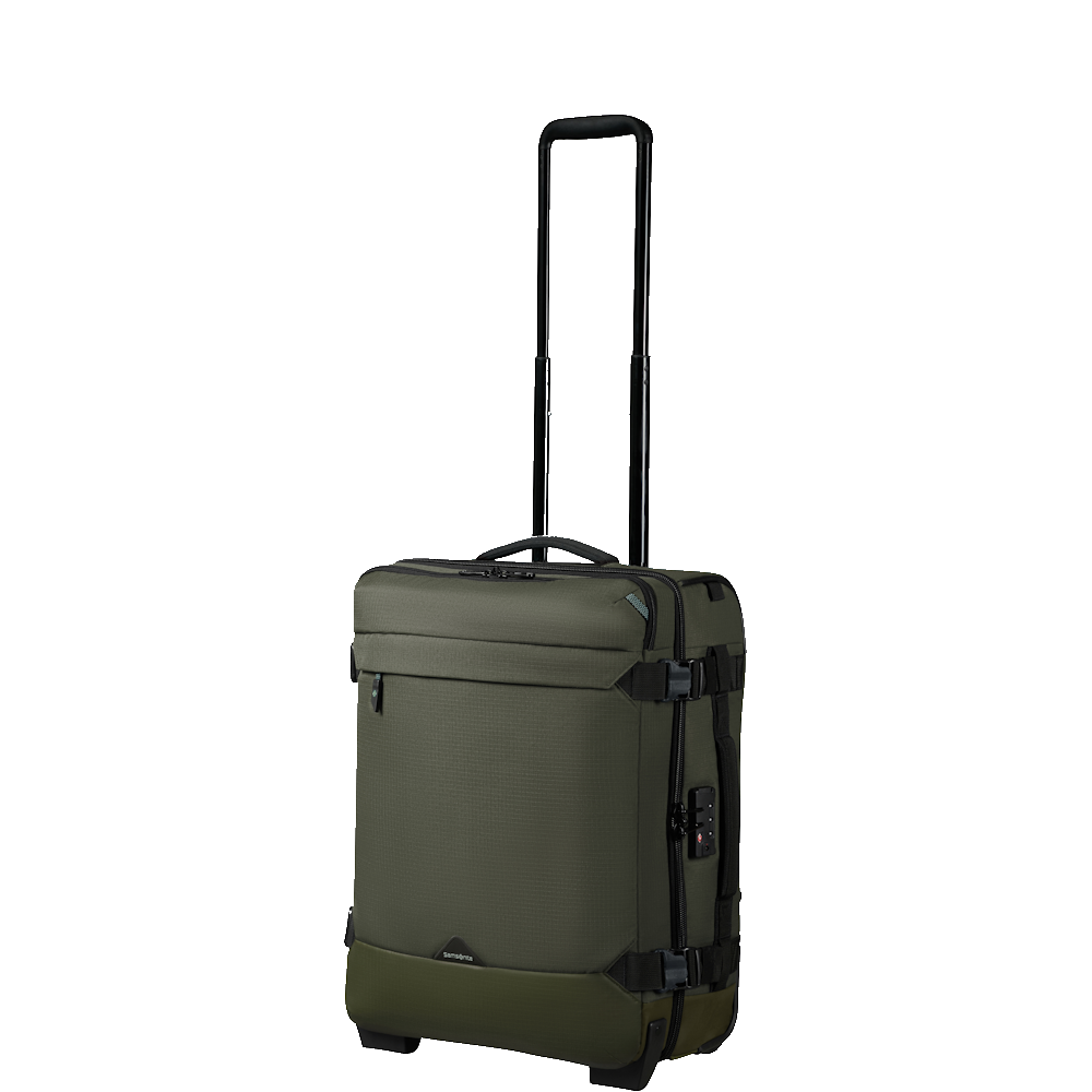 
Samsonite Roadseeker 2 Wheel 55cm Cabin Duffle/Backpack Dark Olive