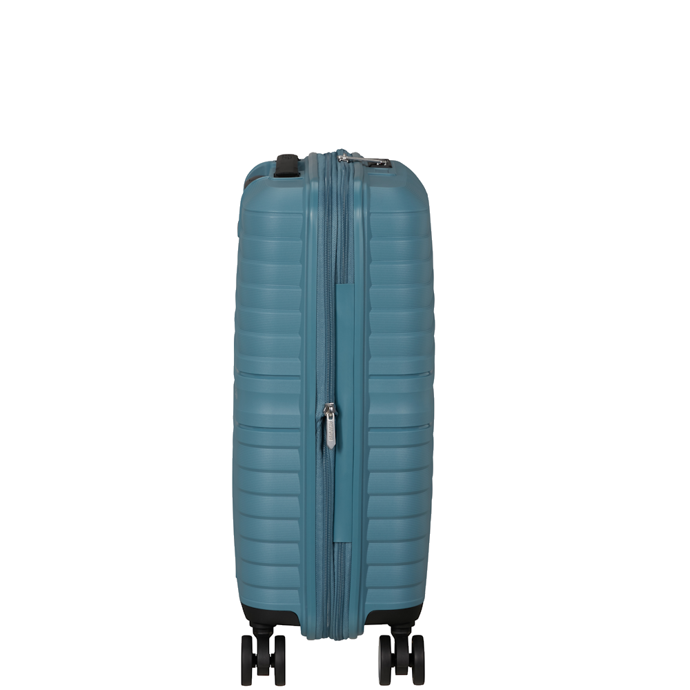 
American Tourister Flytwist 55cm 4 Wheel Exp Cabin Suitcase Storm Blue