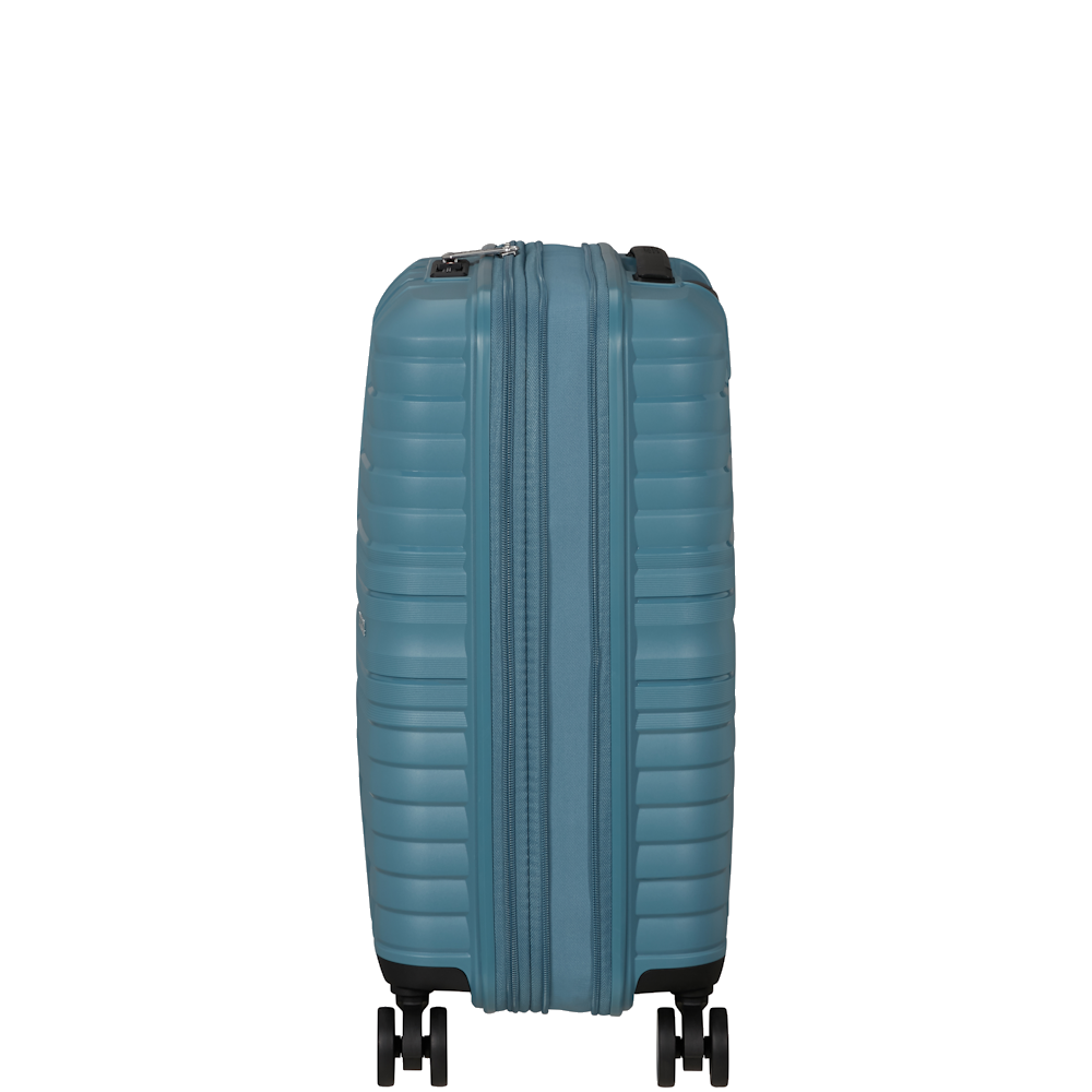 
American Tourister Flytwist 55cm 4 Wheel Exp Cabin Suitcase Storm Blue
