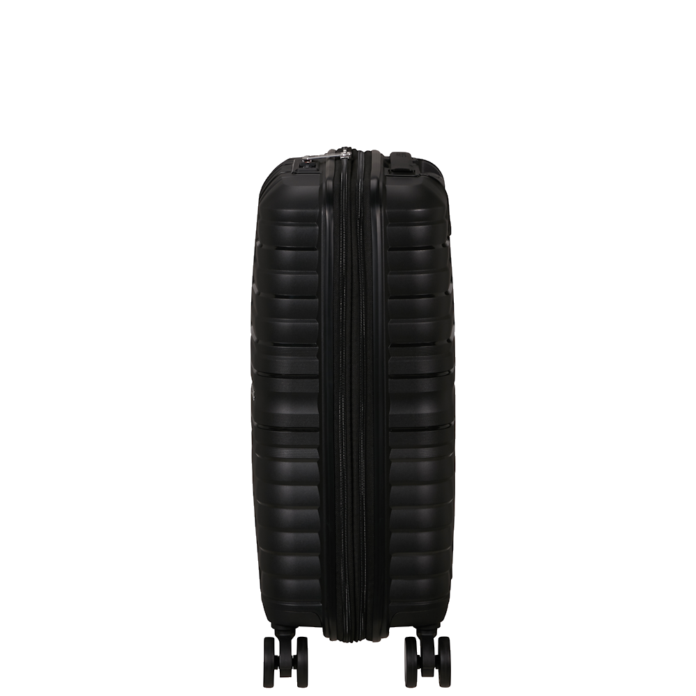 
American Tourister Flytwist 55cm 4 Wheel Exp Cabin Suitcase Shadow Black