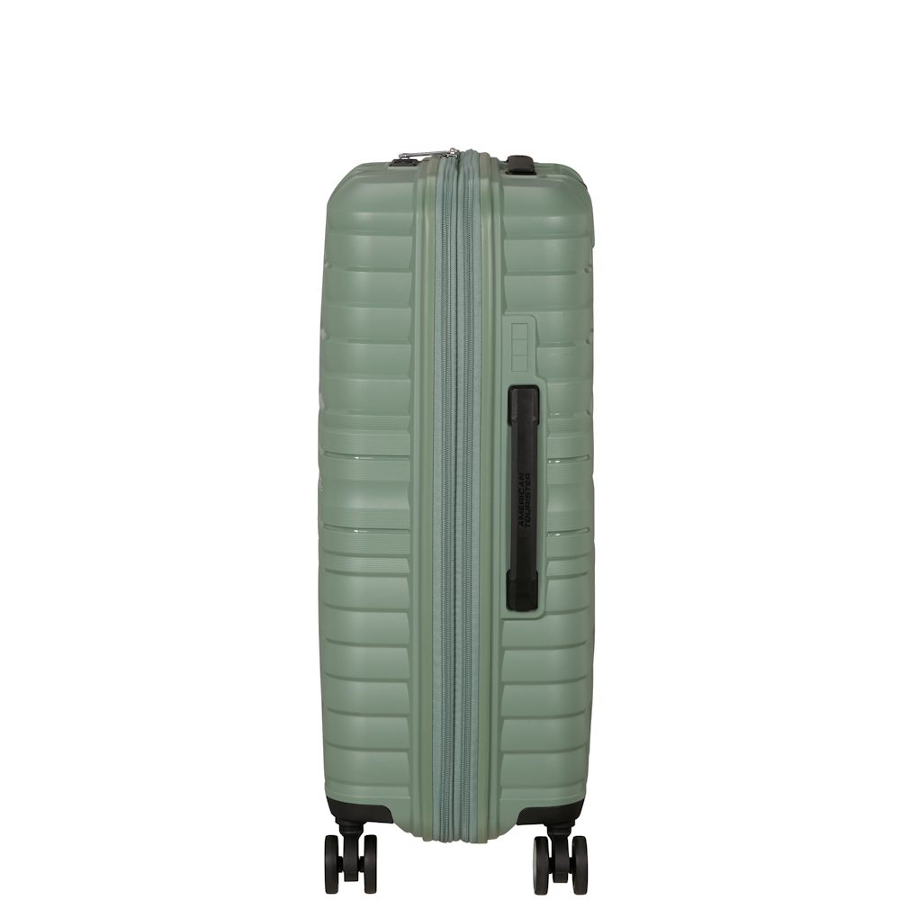 
American Tourister Flytwist 4 Wheel 67cm Exp Medium Suitcase Botanic Green