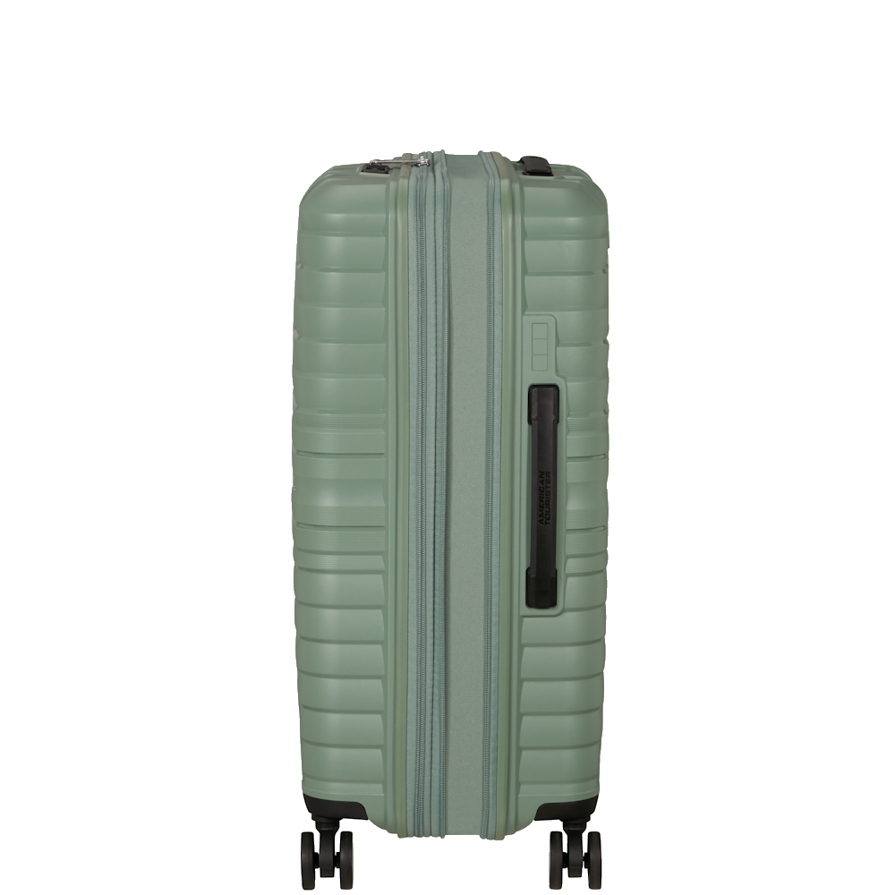 
American Tourister Flytwist 4 Wheel 67cm Exp Medium Suitcase Botanic Green