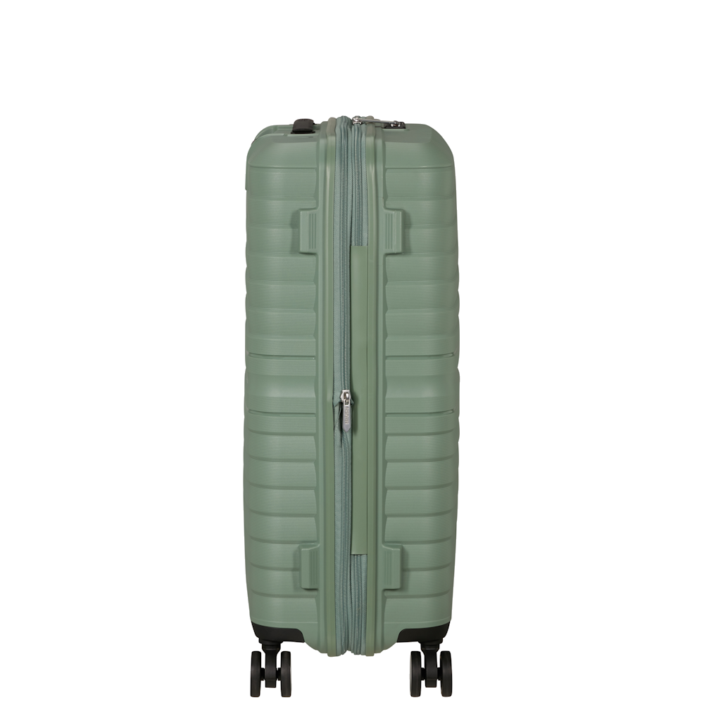 
American Tourister Flytwist 4 Wheel 78cm Exp Large Suitcase Botanic Green