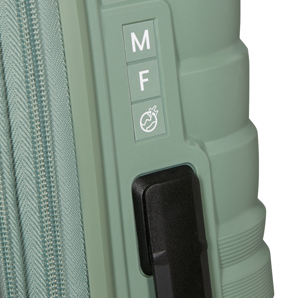 
American Tourister Flytwist 4 Wheel 78cm Exp Large Suitcase Botanic Green