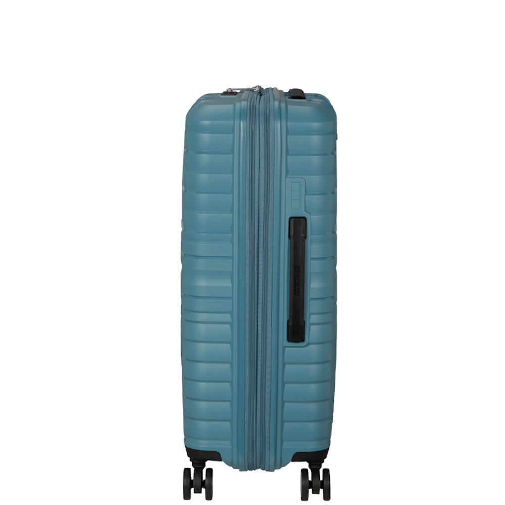 
American Tourister Flytwist 4 Wheel 78cm Exp Large Suitcase Storm Blue