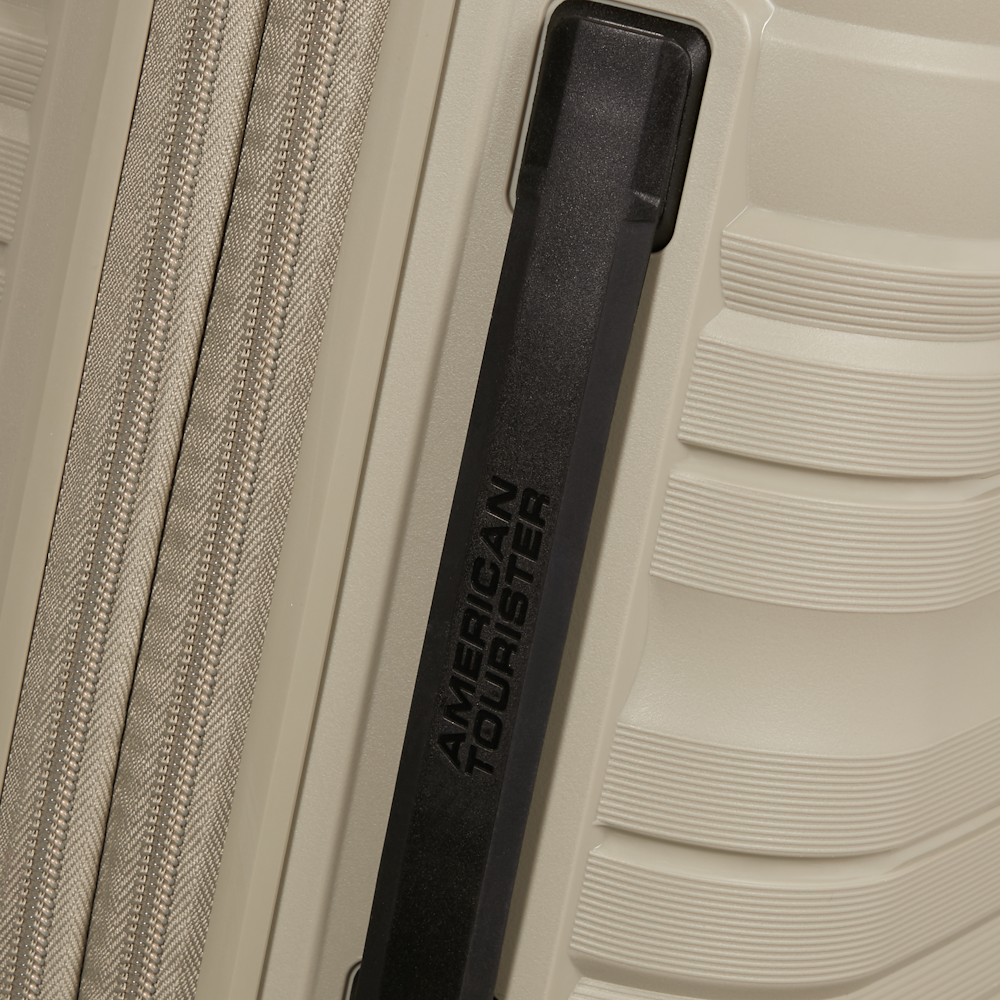 
American Tourister Flytwist 4 Wheel 78cm Exp Large Suitcase Sandstone