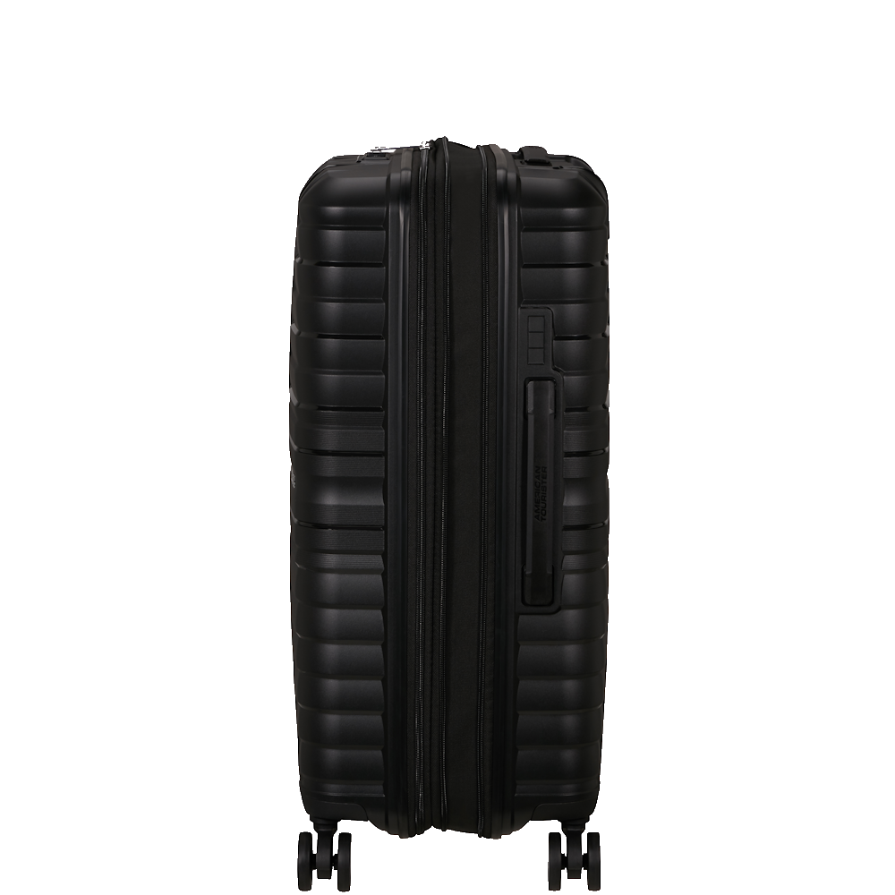 
American Tourister Flytwist 4 Wheel 78cm Exp Large Suitcase Shadow Black