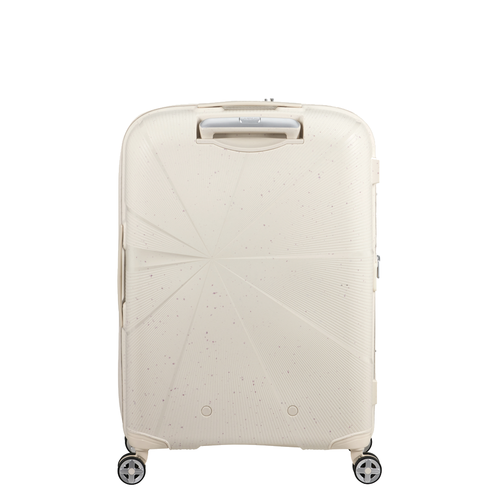 
American Tourister Starvibe 4 Wheel Exp 67cm Medium Suitcase Limited Edition Cream Speckles