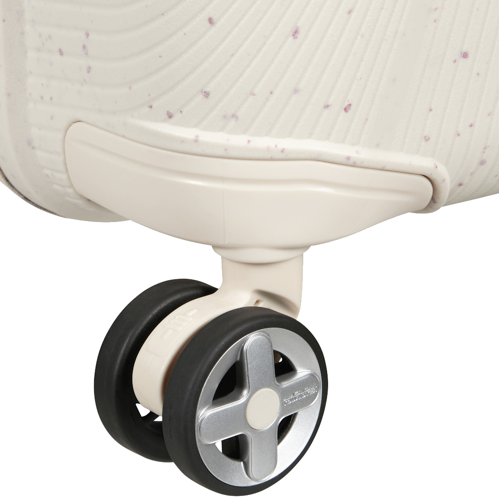 
American Tourister Starvibe 4 Wheel Exp 67cm Medium Suitcase Limited Edition Cream Speckles