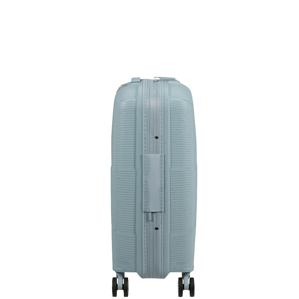 
American Tourister Starvibe 4 Wheel Exp 55cm Cabin Suitcase Limited Edition Azzurro Speckles