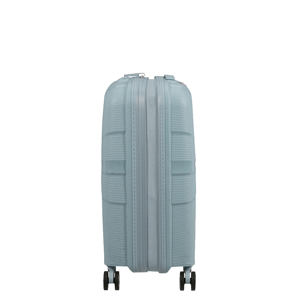 
American Tourister Starvibe 4 Wheel Exp 55cm Cabin Suitcase Limited Edition Azzurro Speckles