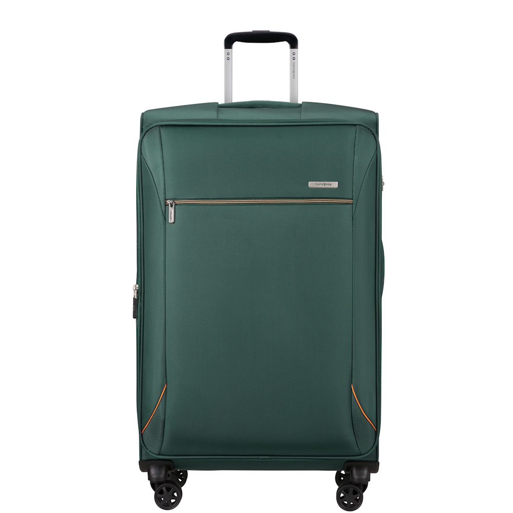 Samsonite Base Breeze 78cm 4 Wheel Exp Large Suitcase Dark Green