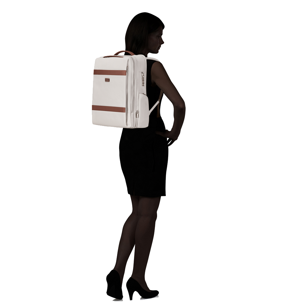 
Samsonite Image Biz Exp 15.6" Laptop Underseat Backpack Ivory