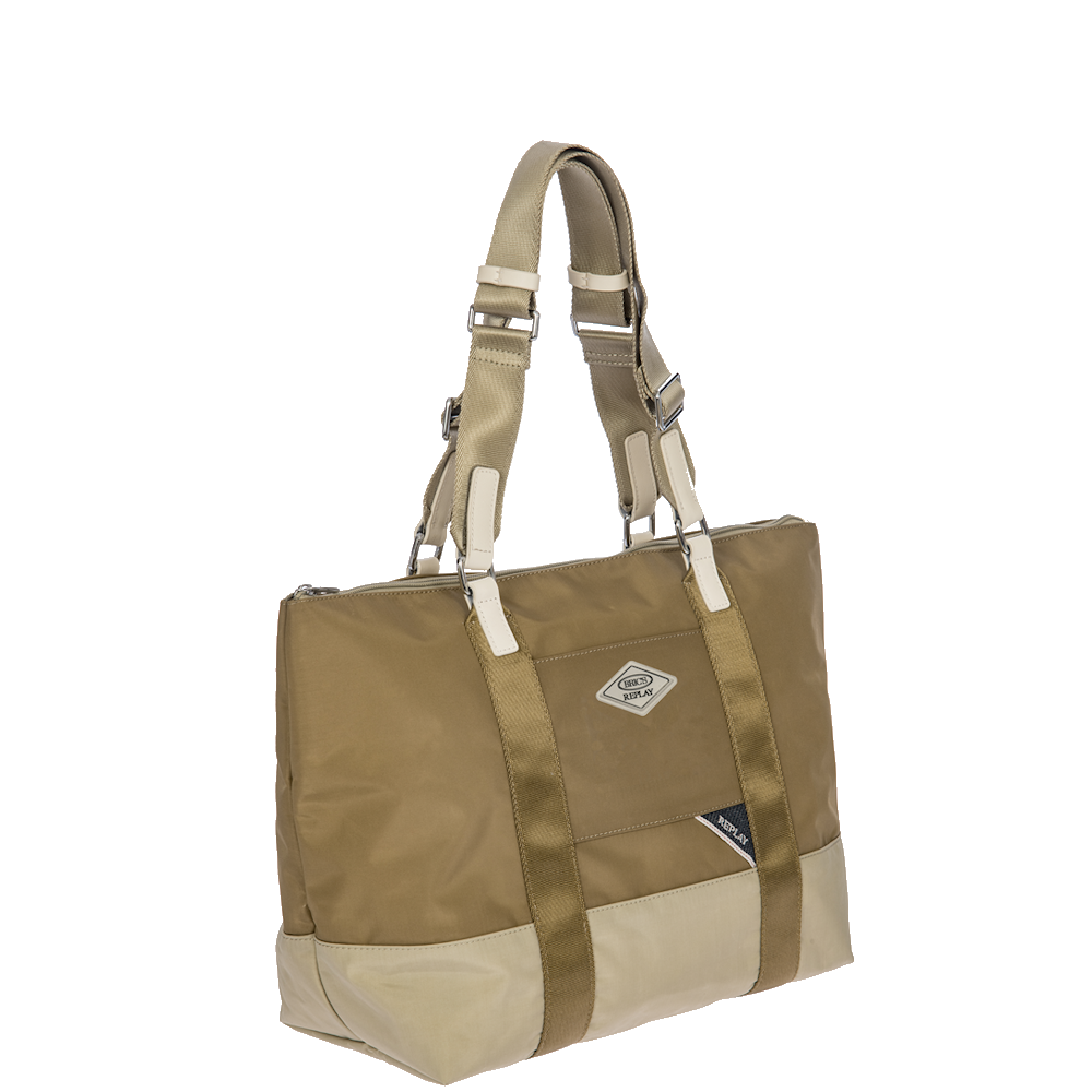 
Bric's Replay 3 in 1 Large Shopper Bag Sand Wood