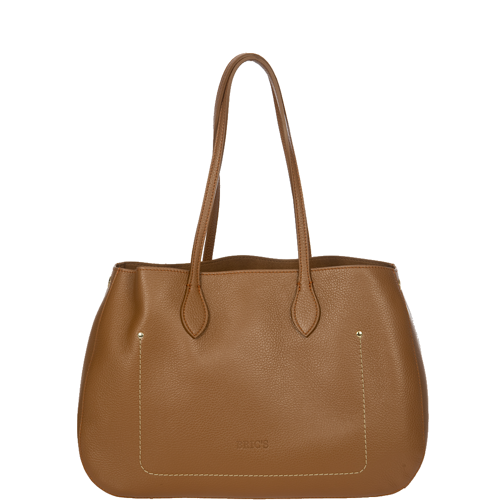 
Bric's Gondola Lavanda Shopping Bag Tan