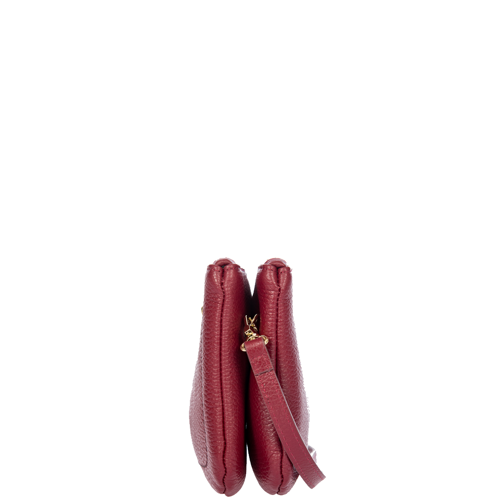 
Bric's Gondola Violetta 2 Zip Shoulder Bag Ruby