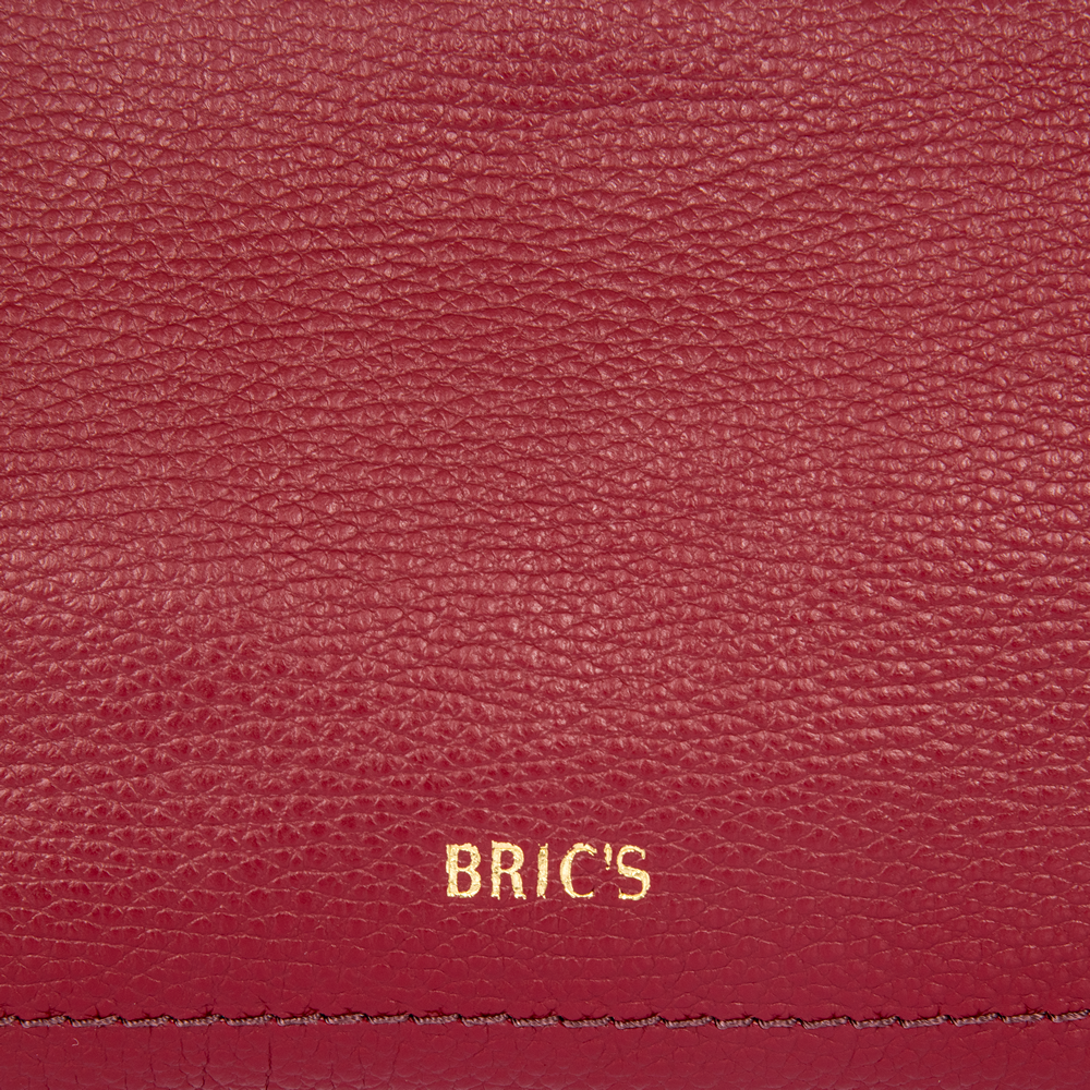 
Bric's Gondola Violetta 2 Zip Shoulder Bag Ruby