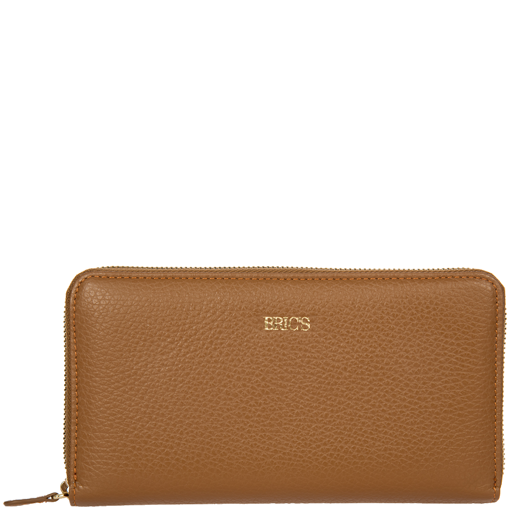 
Bric's Gondola Verbena Zip Around Wallet Tan