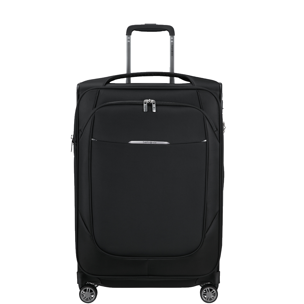 
Samsonite Re-Lite 67cm Expandable Medium Suitcase Black