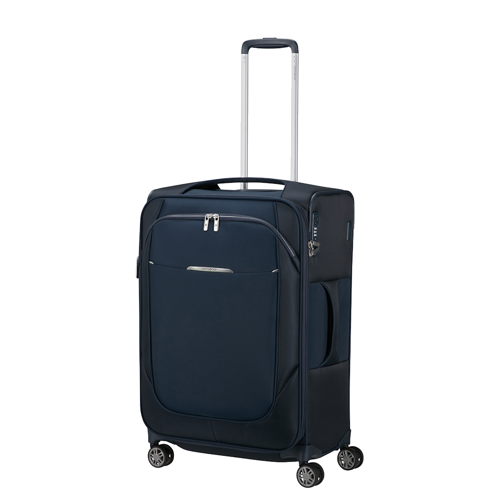 
Samsonite Re-Lite 67cm Expandable Medium Suitcase Midnight Blue