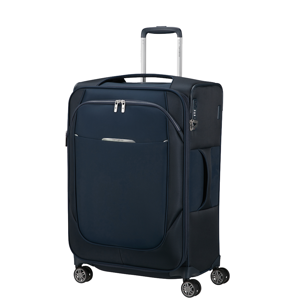 
Samsonite Re-Lite 67cm Expandable Medium Suitcase Midnight Blue
