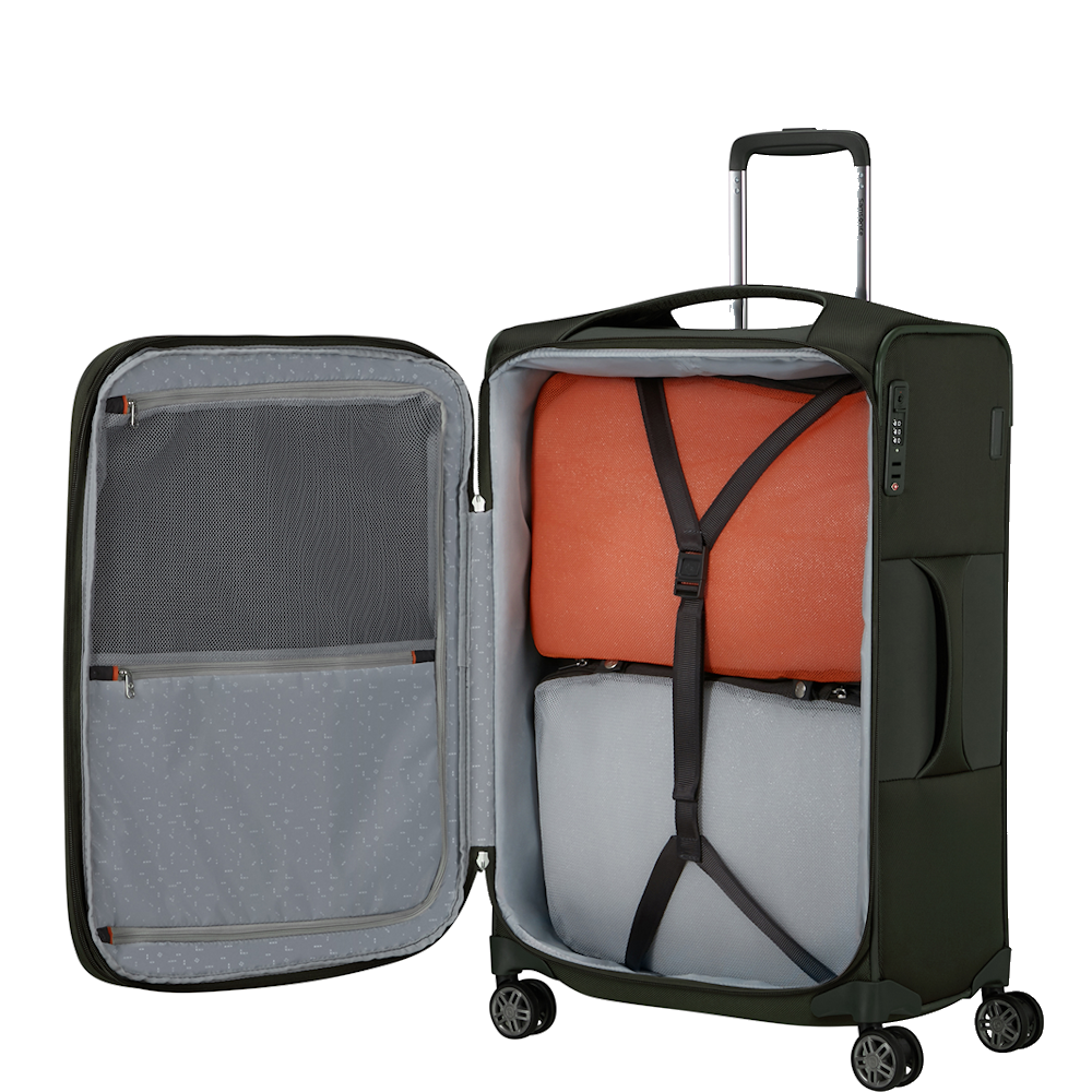 
Samsonite Re-Lite 67cm Expandable Medium Suitcase Climbing Ivy