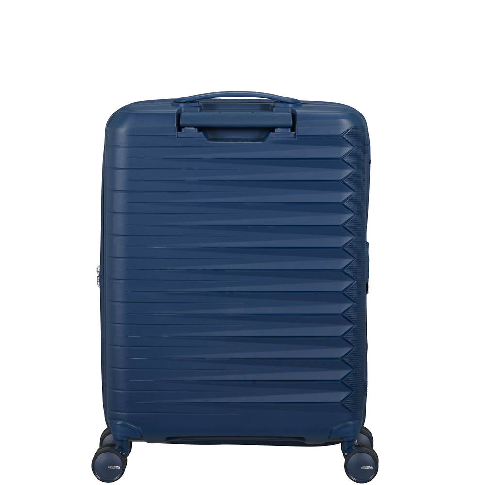 
American Tourister Fastforward 4 Wheel 55cm Exp Cabin Suitcase Navy Blue