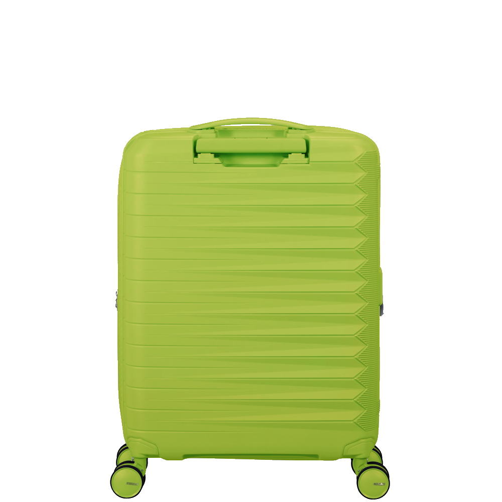 
American Tourister Fastforward 4 Wheel 55cm Exp Cabin Suitcase Neon Lime