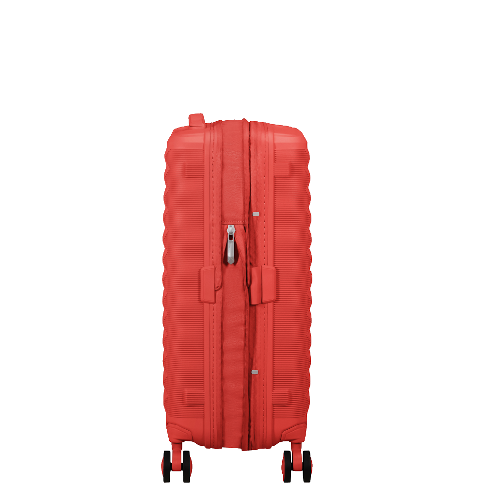 
American Tourister Fastforward 4 Wheel 55cm Exp Cabin Suitcase Sunset Coral
