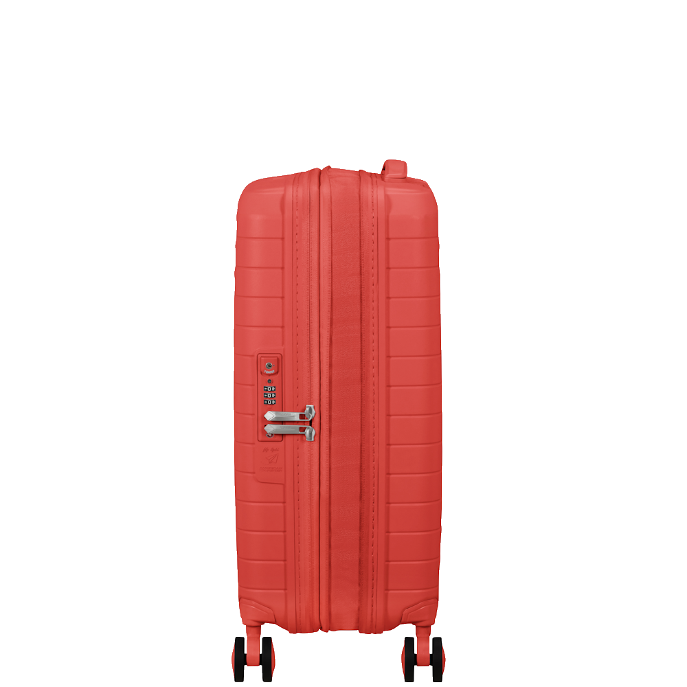 
American Tourister Fastforward 4 Wheel 55cm Exp Cabin Suitcase Sunset Coral