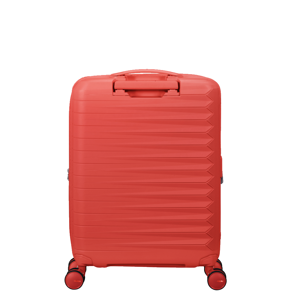 
American Tourister Fastforward 4 Wheel 55cm Exp Cabin Suitcase Sunset Coral