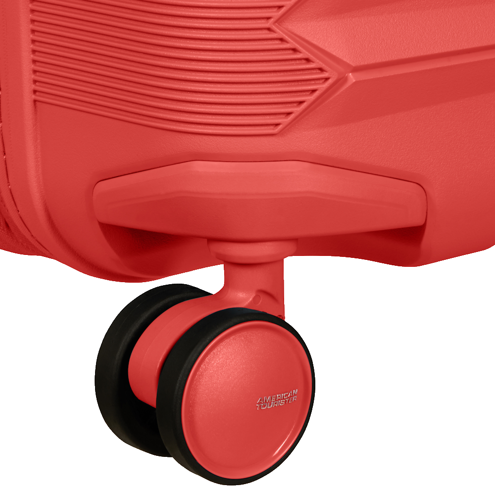 
American Tourister Fastforward 68cm 4 Wheel Exp Medium Suitcase Sunset Coral