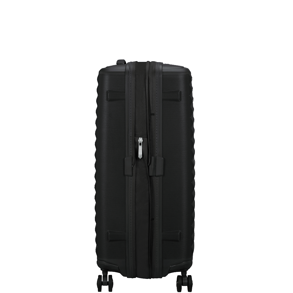 
American Tourister Fastforward 68cm 4 Wheel Exp Medium Suitcase Flash Black