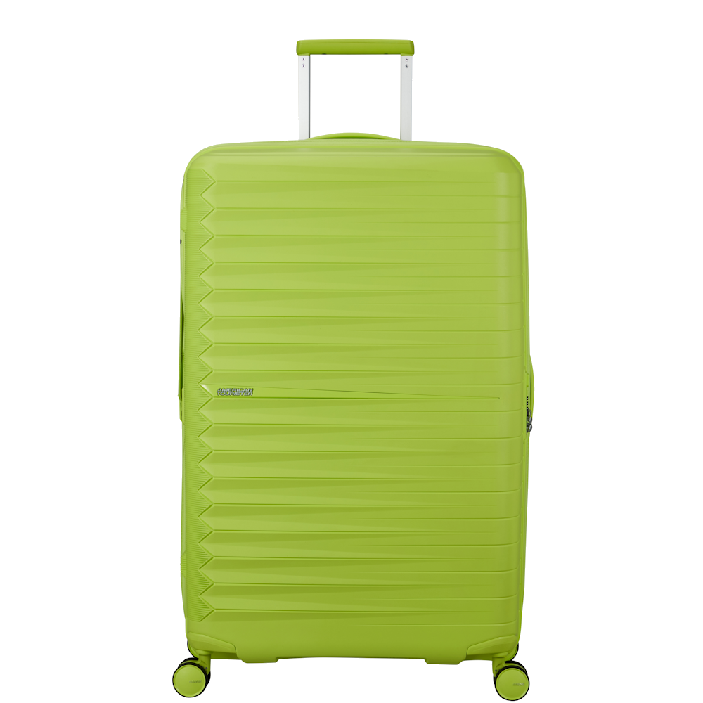 
American Tourister Fastforward 78cm 4 Wheel Exp Large Suitcase Neon Lime