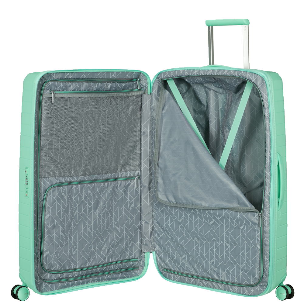 
American Tourister Fastforward 78cm 4 Wheel Exp Large Suitcase Jelly Mint