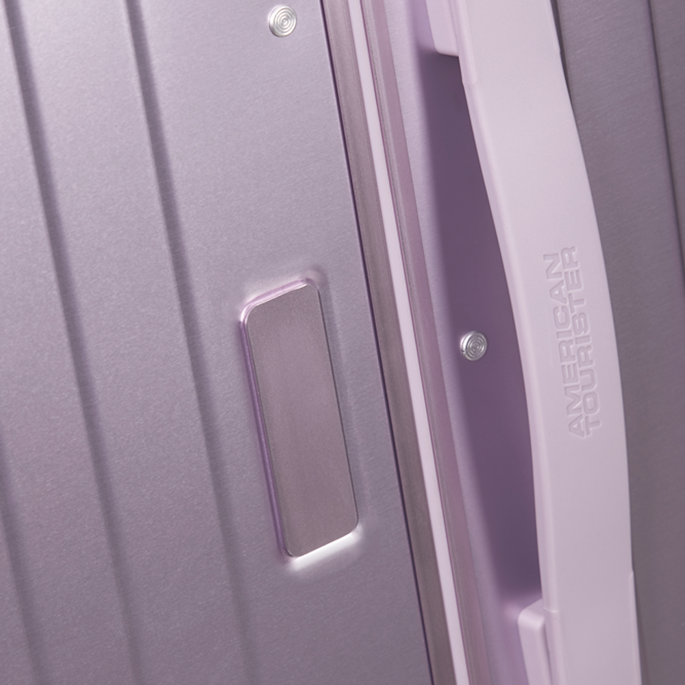 
American Tourister Soundbox Alu 55cm Cabin Suitcase Stormy Lilac