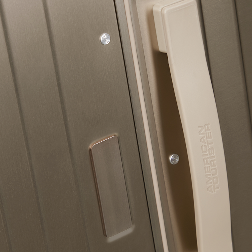 
American Tourister Soundbox Alu 68cm Medium Suitcase Bronze