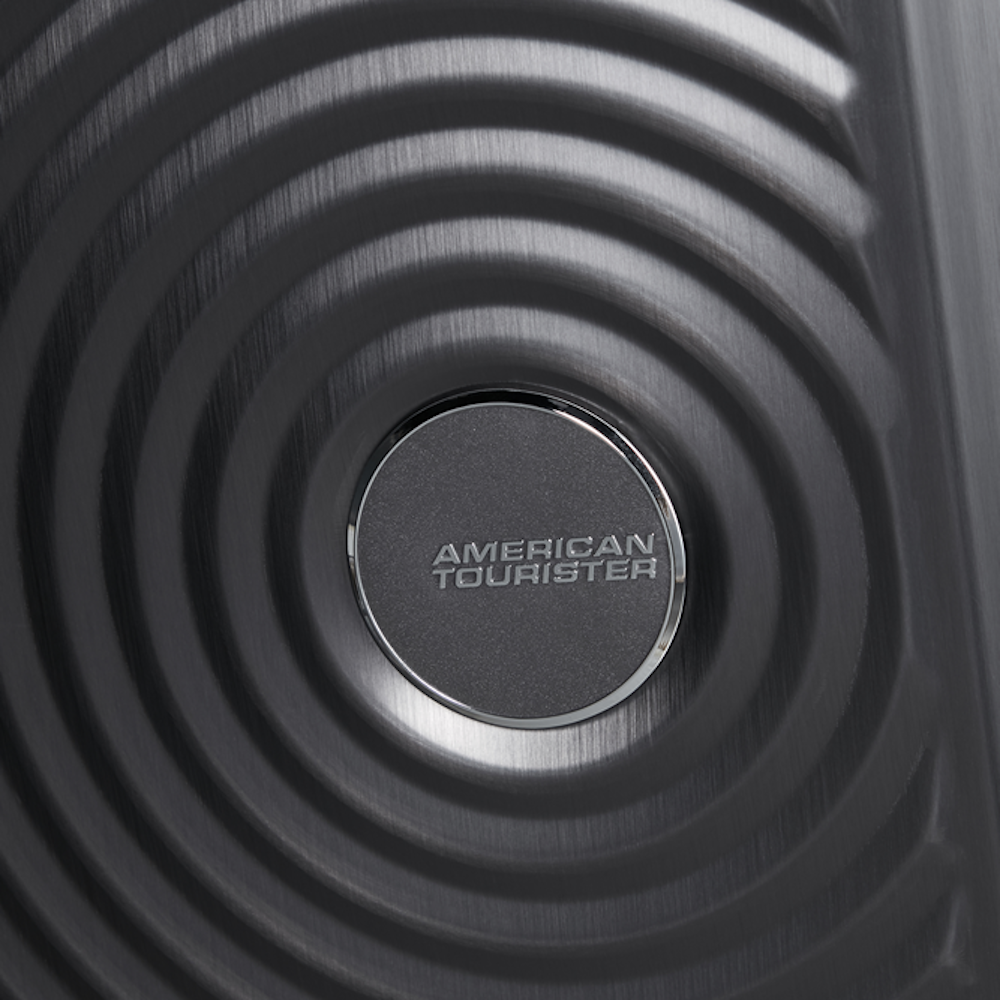 
American Tourister Soundbox Alu 77cm Large Suitcase Brushed Anthracite