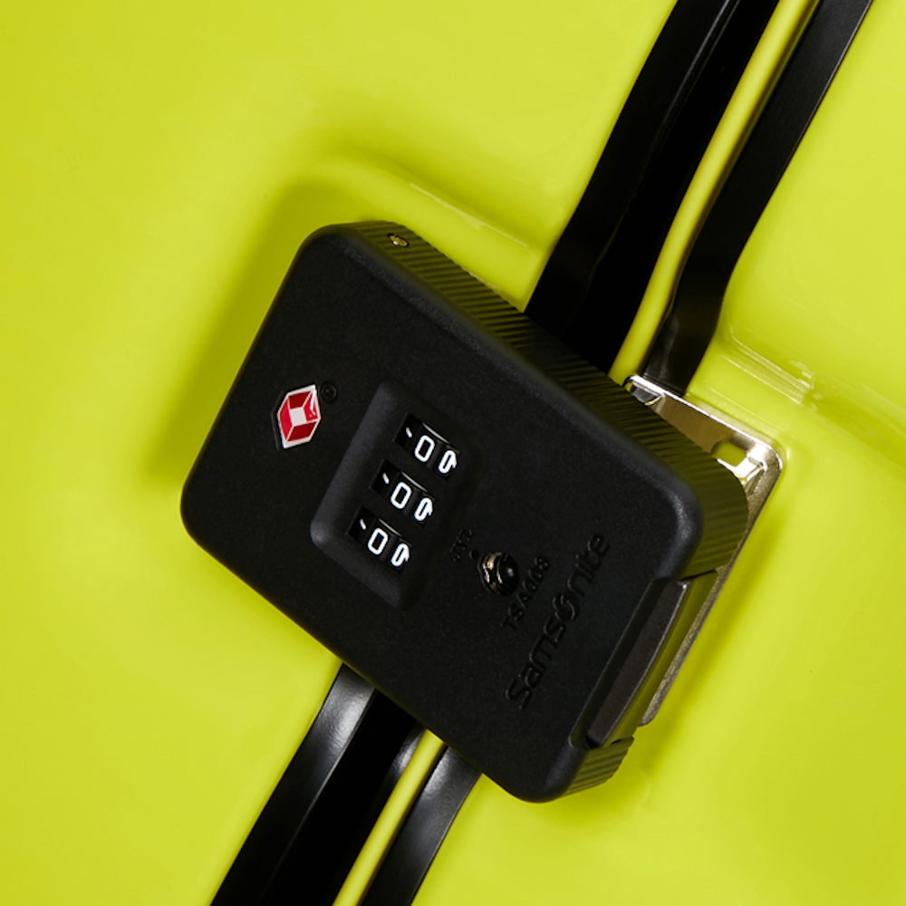 
Samsonite Focus 4 Wheel 75cm Large Suitcase Metallic Lime