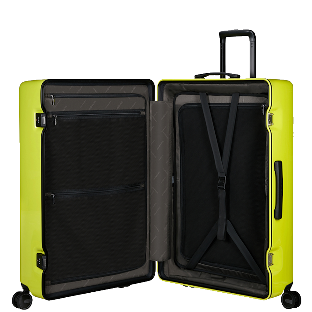 
Samsonite Focus 4 Wheel 81cm Extra-Large Suitcase Metallic Lime
