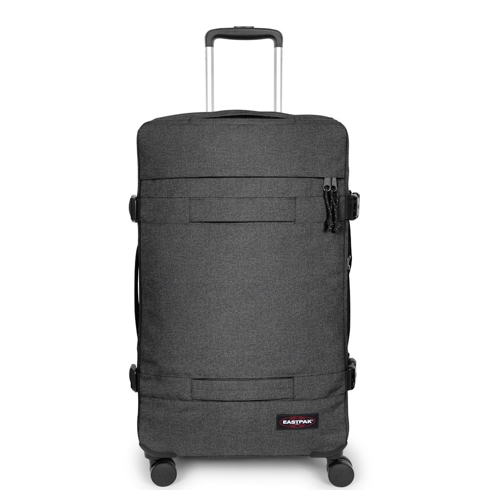 Eastpak Transit'R 4 + Large 75cm Suitcase Black Denim