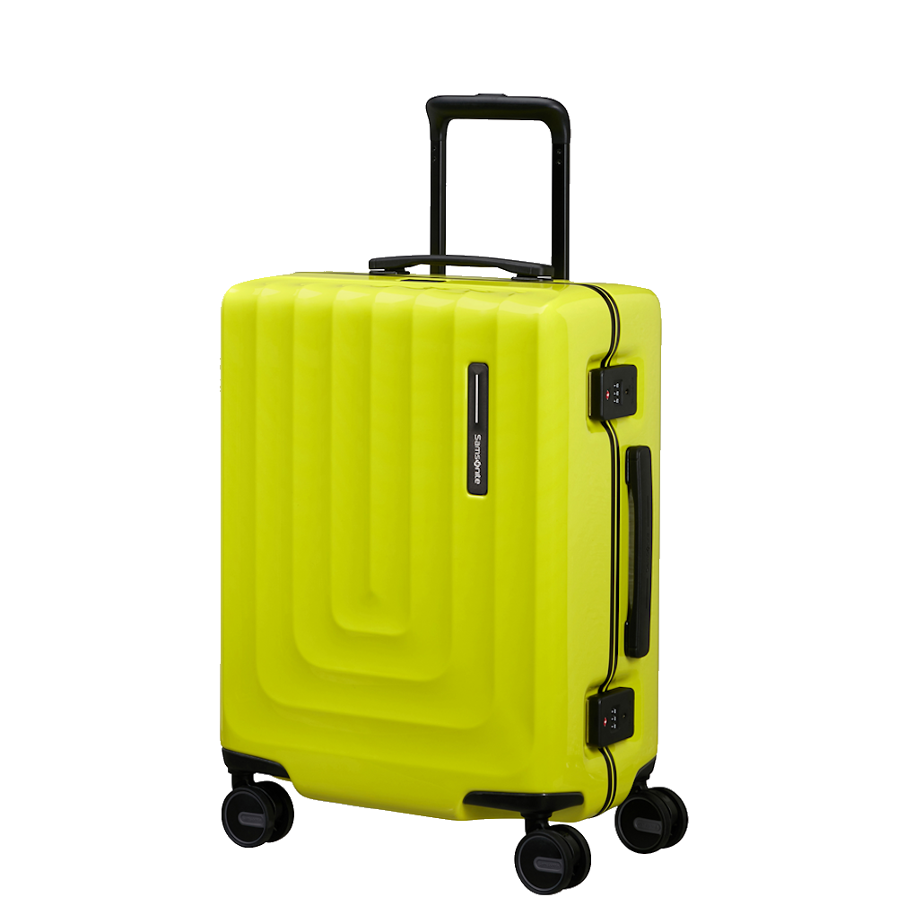 
Samsonite Focus 4 Wheel 55cm Cabin Suitcase Metallic Lime